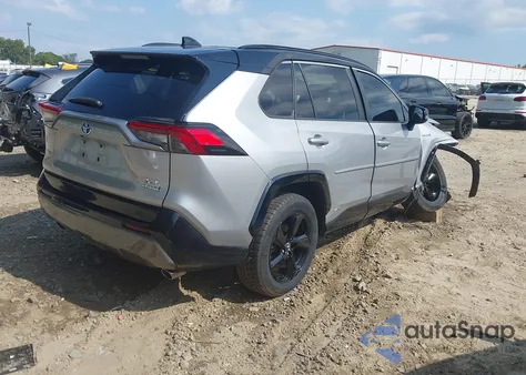 2020 Toyota Rav4 Xse из США, поврежденный, VIN 2T3EWRFV6LW097135